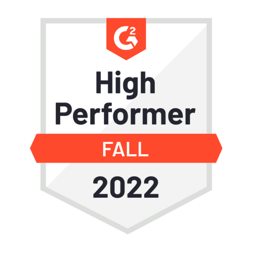 G2 2022 Fall High Performer